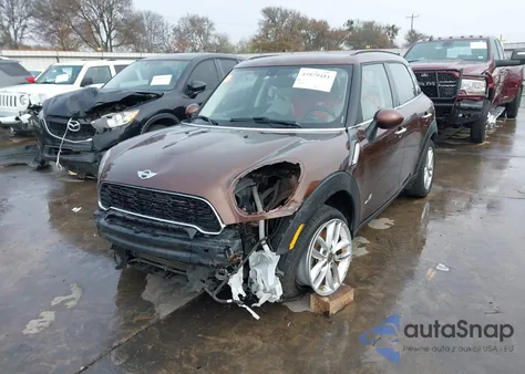 2013 Mini Countryman Cooper S z USA, uszkodzony, nr VIN WMWZC5C51DWP33919